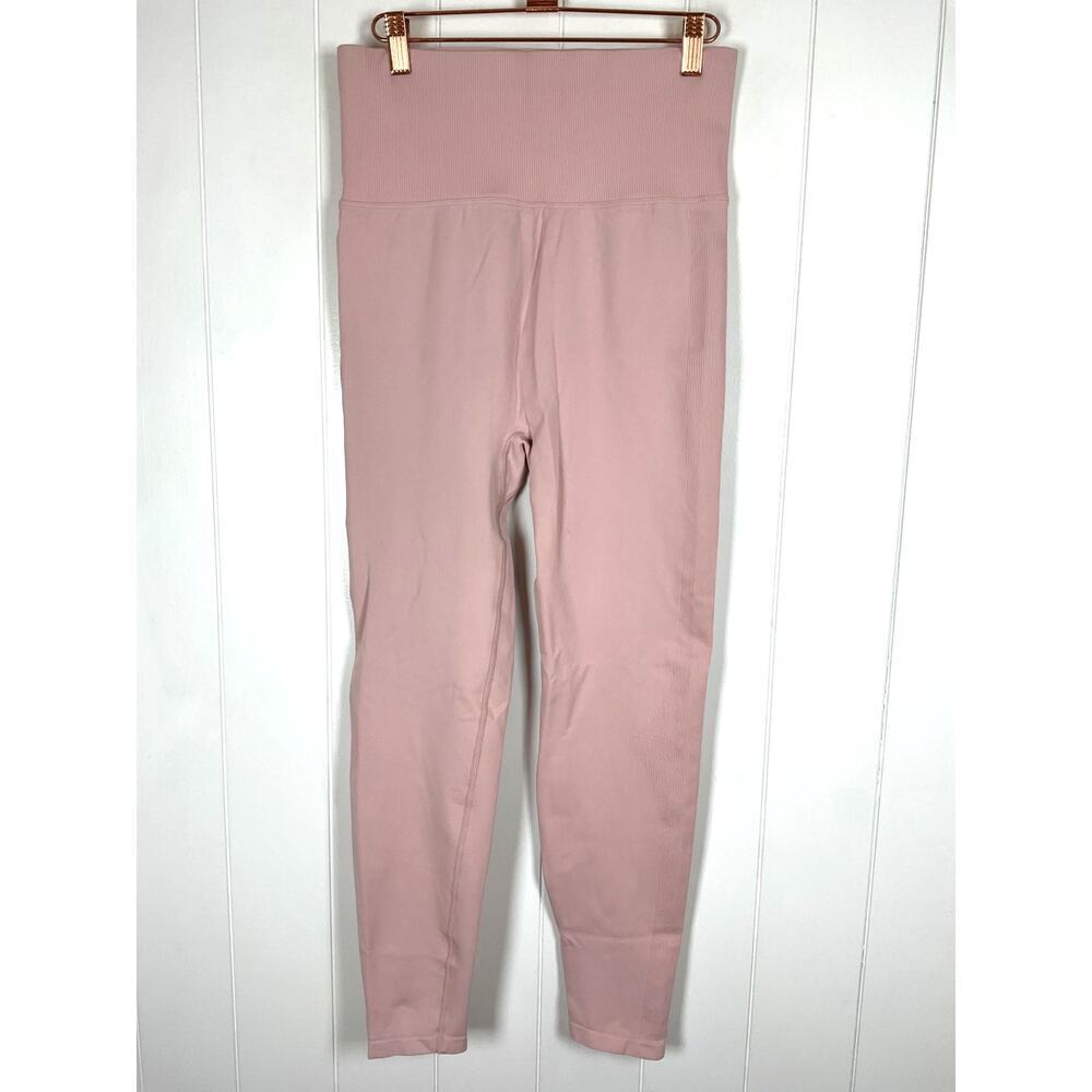 Pink Victoria Secret Compression Pink‎ Leggings Size Large
